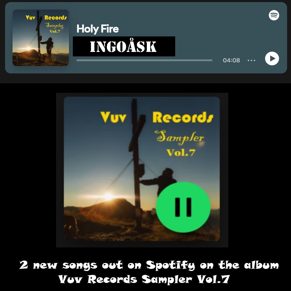 2 new IngoÅsk songs on Spotify